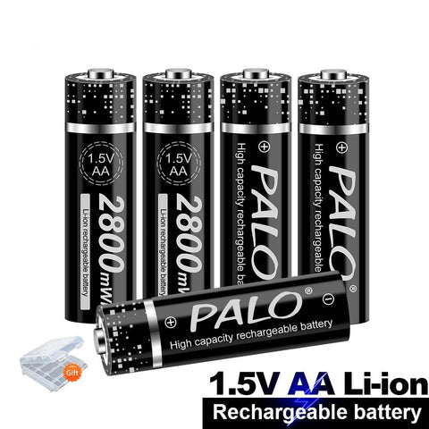 Image of PALO AA 1.5 V Li-ion Rechargeable battery